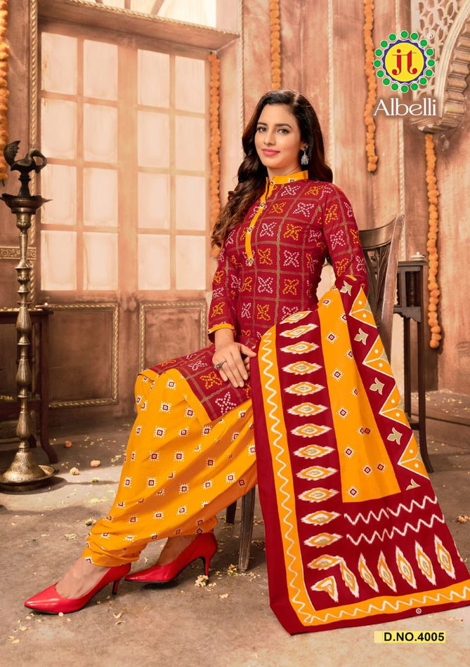 Jt Albelli 4 Daily Wear Wholesale Dress Material Collection